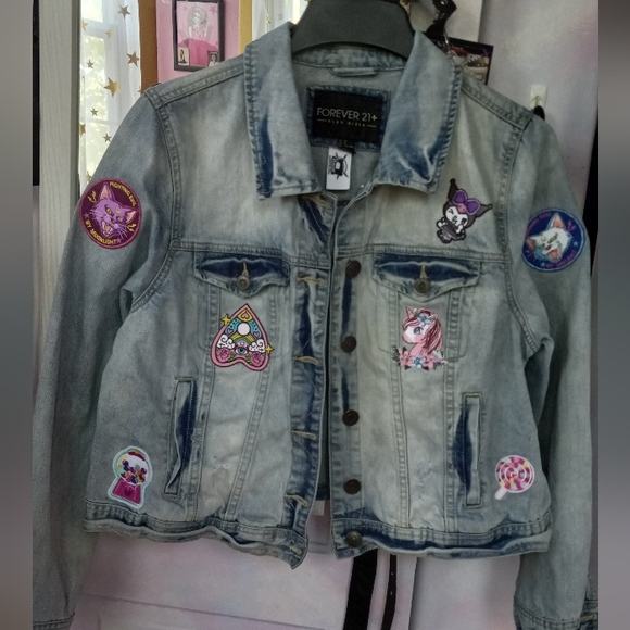 Lisa Frank- custom RAGE Jacket- NEW CUFFS! KAWAII Lisa Frank themed- PRICE FIRM - Picture 2 of 10